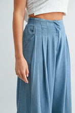 Load image into Gallery viewer, Tailored Palazzo Denim Pants