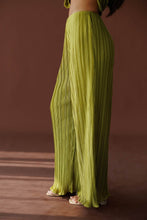 Load image into Gallery viewer, Olive Pleated One Shoulder Set