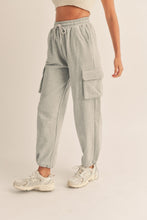 Load image into Gallery viewer, Grey Cargo Pocket Sweatpants