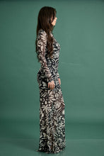 Load image into Gallery viewer, Noir Illusion Mesh Maxi Dress