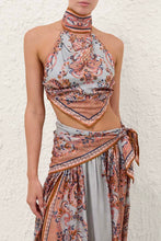 Load image into Gallery viewer, Sienna Paisley Top & Skirt Set