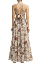 Load image into Gallery viewer, Coya Maxi Dress - Ivory | Brown