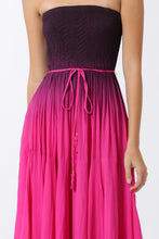 Load image into Gallery viewer, Alexis Maxi Dress - Magenta Gradient