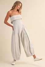 Load image into Gallery viewer, Aria Grey Barrel Jumpsuit