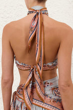 Load image into Gallery viewer, Sienna Paisley Top & Skirt Set