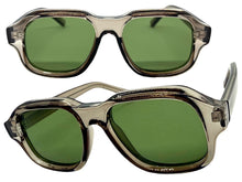 Load image into Gallery viewer, Black |Brown Aviator Retro Sunglasses