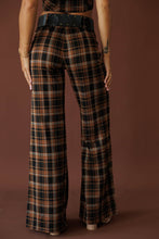 Load image into Gallery viewer, West Plaid Belted Pant Set