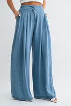 Load image into Gallery viewer, Tailored Palazzo Denim Pants