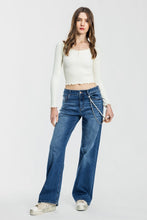 Load image into Gallery viewer, High Rise Relaxed Wide Leg Jeans