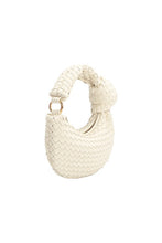 Load image into Gallery viewer, Brigitte Ivory Woven Charm Bag