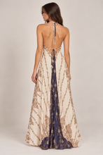 Load image into Gallery viewer, Topaz Paisley Maxi Dress