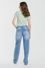 Load image into Gallery viewer, Mid Waist Loose Straight Jeans -Medium