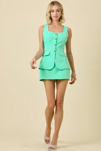 Load image into Gallery viewer, Kya Dress Suit Romper- Mint