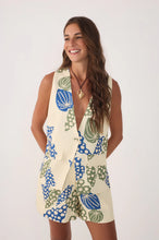 Load image into Gallery viewer, Begonia Print Maxi Vest