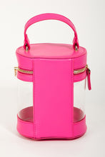 Load image into Gallery viewer, Clear Stadium Crossbody Bucket Bag