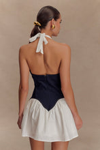 Load image into Gallery viewer, Denim Corset Mini Dress