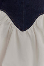 Load image into Gallery viewer, Denim Corset Mini Dress