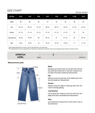 Load image into Gallery viewer, Mid Waist Relaxed Wide Leg Jeans
