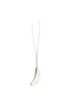 Load image into Gallery viewer, Croissant Mini White Charm Bag
