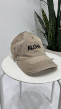 Load image into Gallery viewer, Aloha Vintage Cap- Taupe
