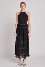 Load image into Gallery viewer, Chiffon Shimmer Sequin Maxi Skirt
