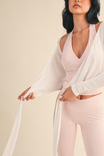 Load image into Gallery viewer, Long Sleeve V Neck Wrap Top
