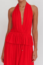 Load image into Gallery viewer, Red Lara Maxi Dress
