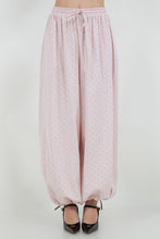 Load image into Gallery viewer, Light Pink Polka Dots Balloon Pants
