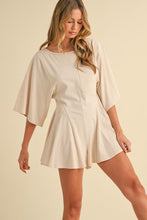 Load image into Gallery viewer, Cream Flare Romper
