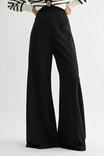 Load image into Gallery viewer, High Waist Black Palazzo Pant
