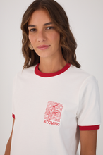 Load image into Gallery viewer, Off-White Embroidered Short Sleeve T-shirt
