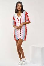 Load image into Gallery viewer, Multi Crochet Tunic Dress
