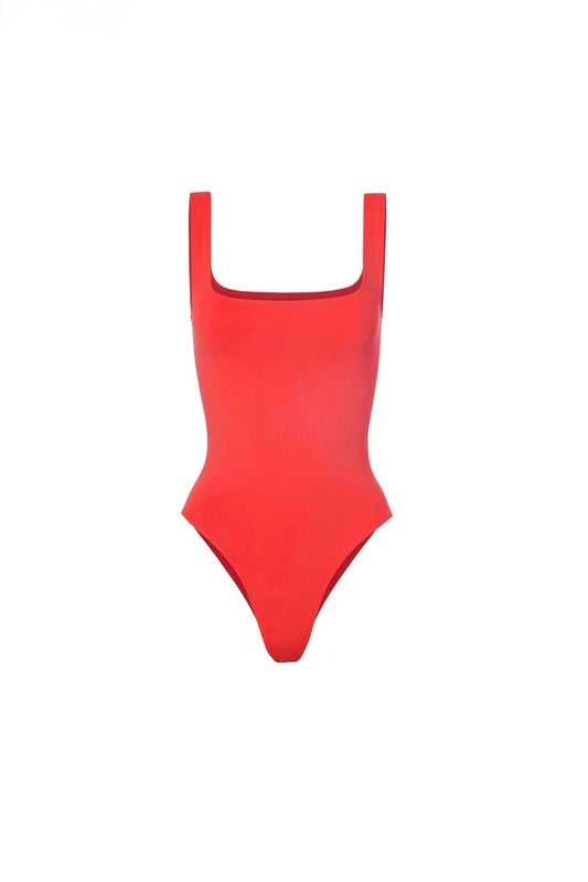 Red Everyday Bodysuit