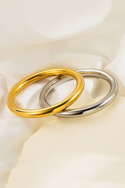 Round Bangle Bracelet
