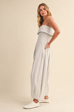 Load image into Gallery viewer, Aria Grey Barrel Jumpsuit
