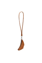 Load image into Gallery viewer, Croissant Mini Tan Charm Bag
