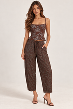 Load image into Gallery viewer, Brown Sequin Cami Top
