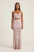 Load image into Gallery viewer, Chiara Rose Crochet Skirt Set
