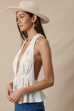 Load image into Gallery viewer, Isleña Halter Top
