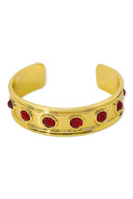 Load image into Gallery viewer, Gemstone Cuff Bracelet
