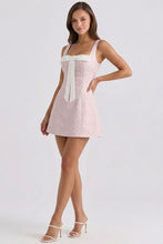 Load image into Gallery viewer, Aubrey Pink Mini Dress
