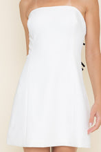 Load image into Gallery viewer, Off Shoulder bows back detail
