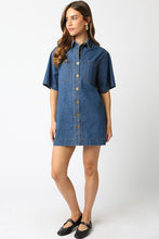 Load image into Gallery viewer, Alexa Denim Short Dress
