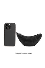 Load image into Gallery viewer, Croissant Mini Tan Charm Bag

