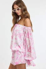 Load image into Gallery viewer, Dense Forest Pink Mini Romper
