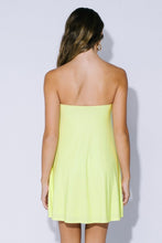 Load image into Gallery viewer, Flowy Strapless Summer Mini Dress
