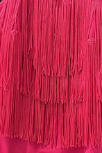 Load image into Gallery viewer, Halter Fringe Back Tie Bodysuit

