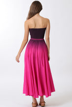 Load image into Gallery viewer, Alexis Maxi Dress - Magenta Gradient
