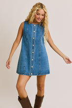 Load image into Gallery viewer, Denim Button Down Dress
