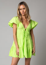 Load image into Gallery viewer, Lime Mini Dress
